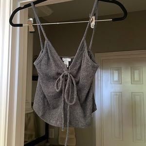 BP knit cropped top.